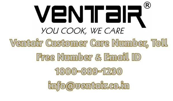 Ventair Customer Care