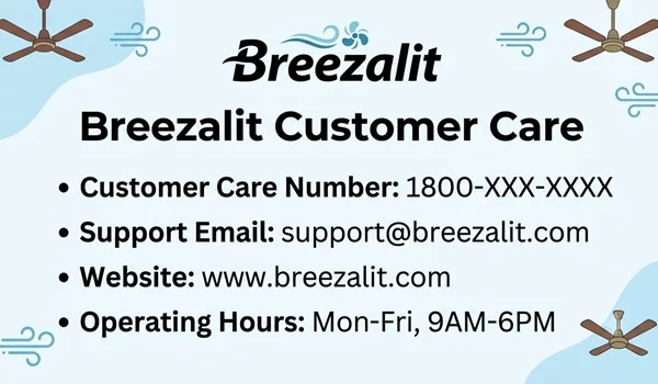 Breezalit Customer Care Contact Details